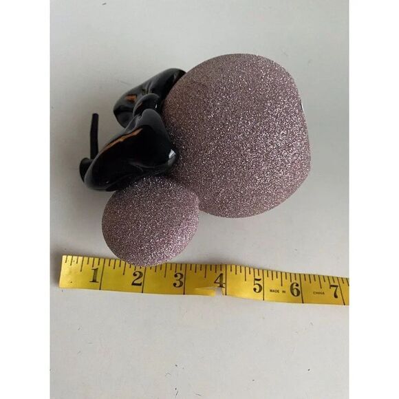 DISNEY Minnie MOUSE Rose Gold Glitter Black Ears SOAP Lotion DISPENSER With PUMP - Picture 8 of 9